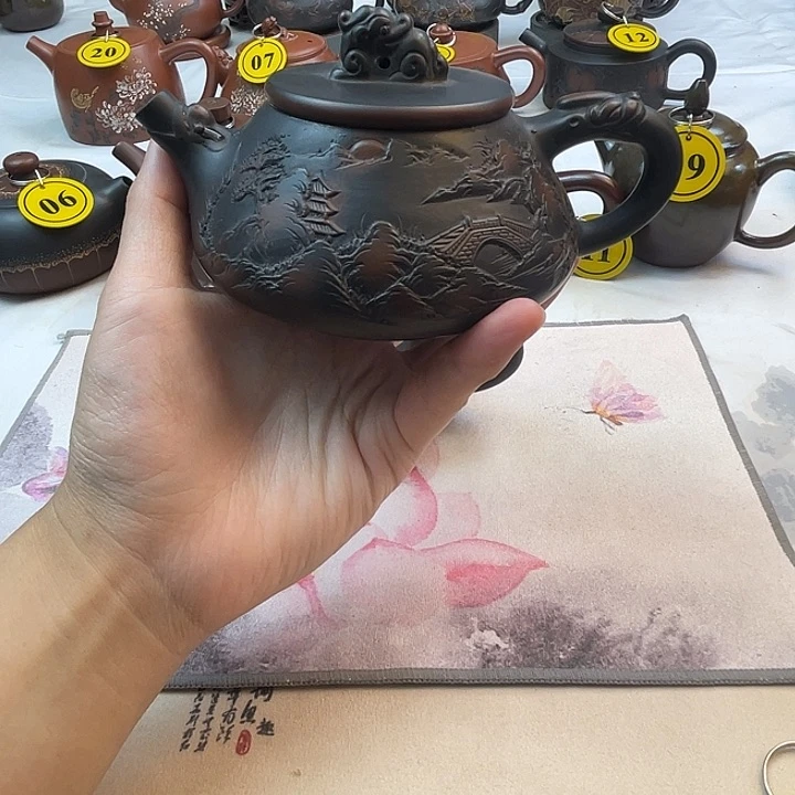 n****#广西钦州坭兴陶茶壶