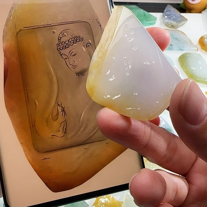 定制翡翠未镶嵌翡翠定制