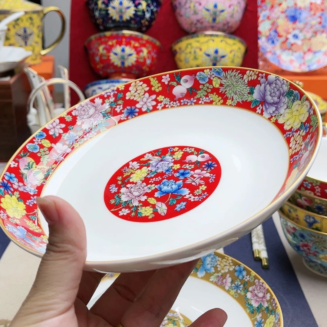 【闪购商品】珐琅8寸1个………………