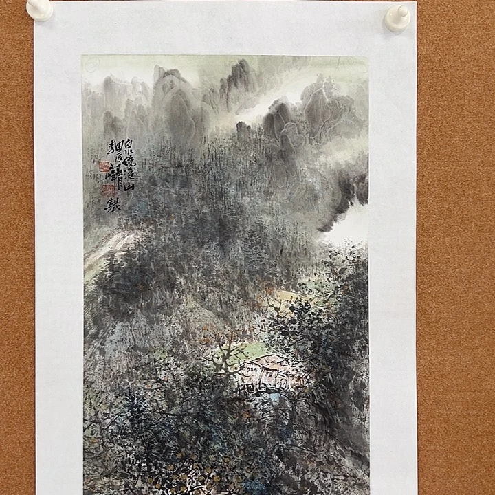 国画李文峰的作品