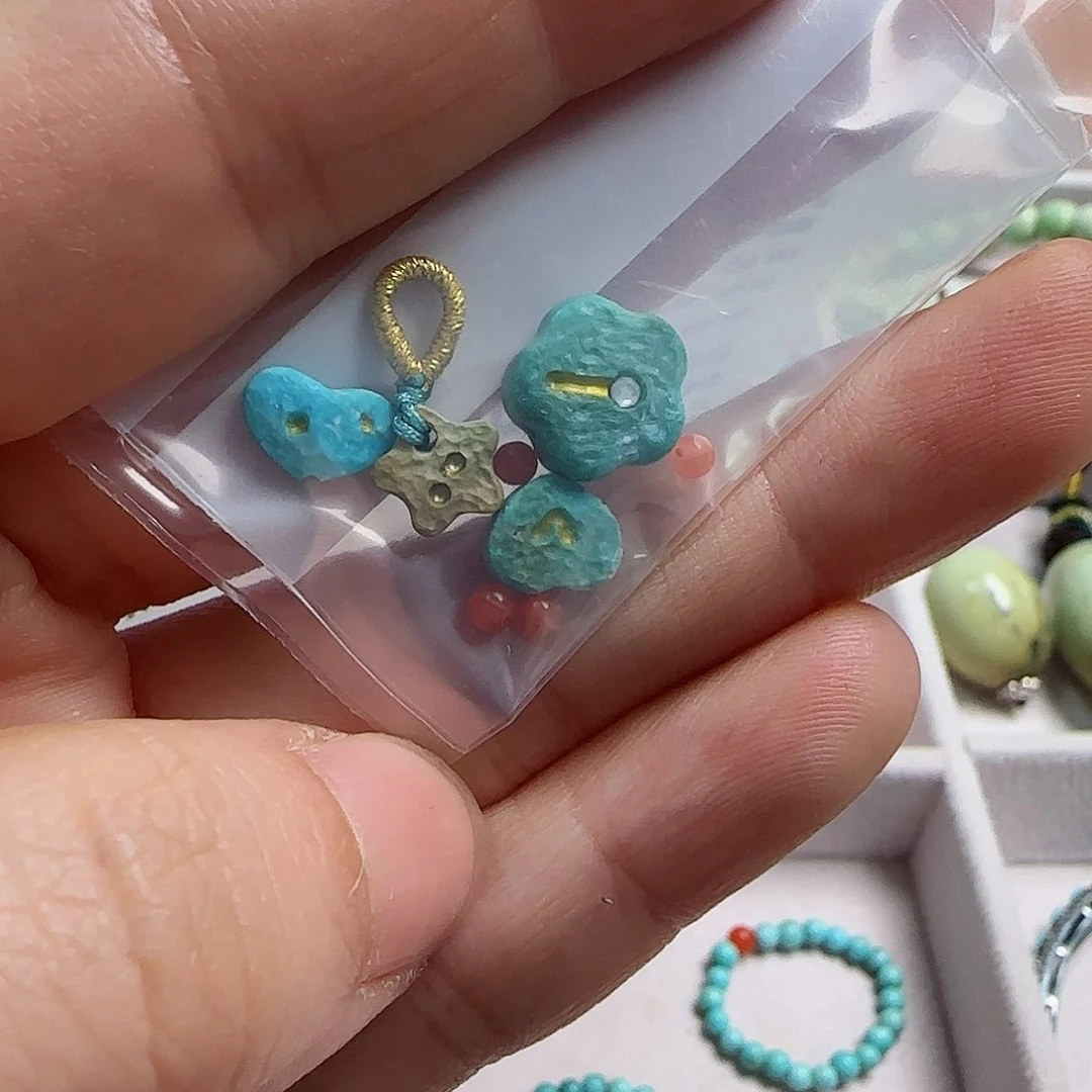 绿松石珠宝半成品未镶嵌徐*琼
