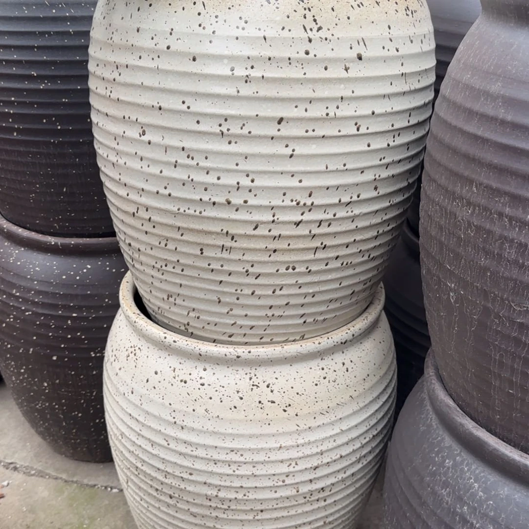 紫砂花盆口35高50宜兴紫砂瑕疵釉面不精致