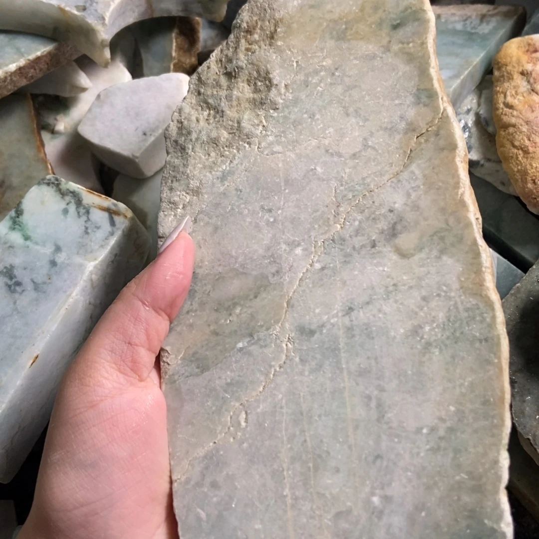 翡翠未镶嵌挂件天然翡翠