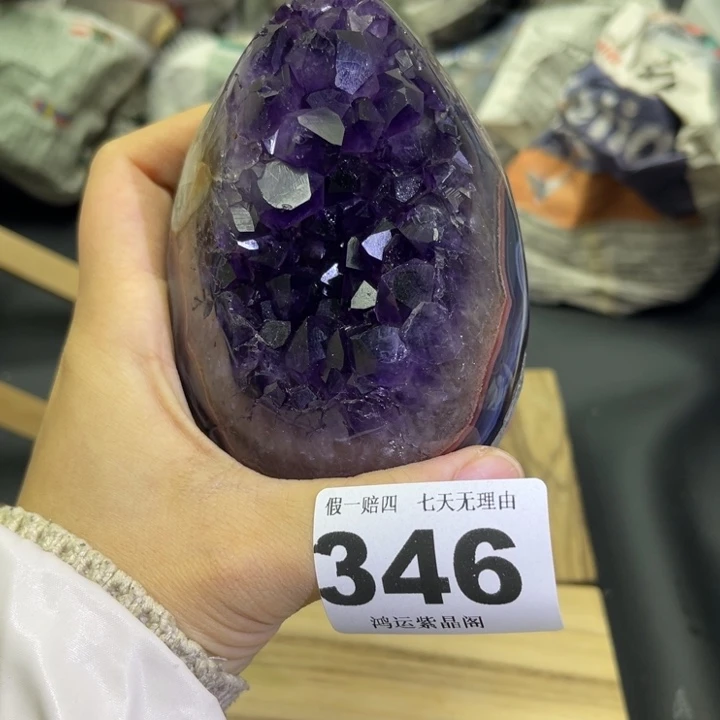 紫晶未镶嵌大型摆件（非配饰）