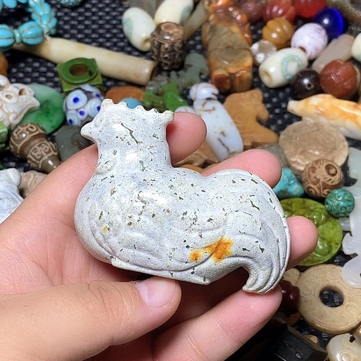 和田玉未镶嵌颈饰91