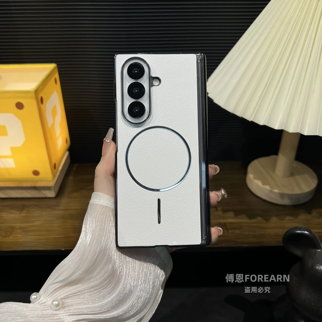 适用于三星Galaxy Z Fold7手机壳折叠屏磁吸zfold7中轴超薄后壳