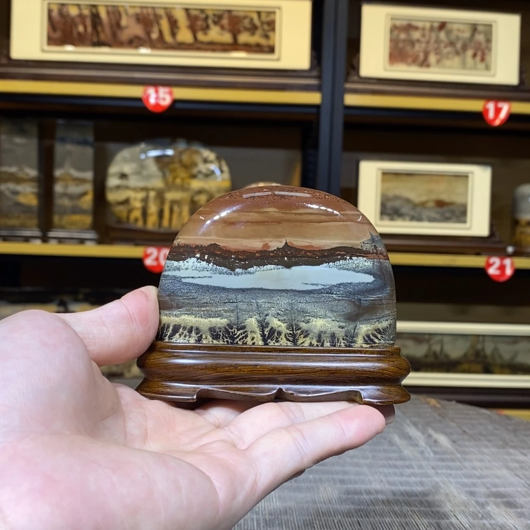 印石昌化石国画石