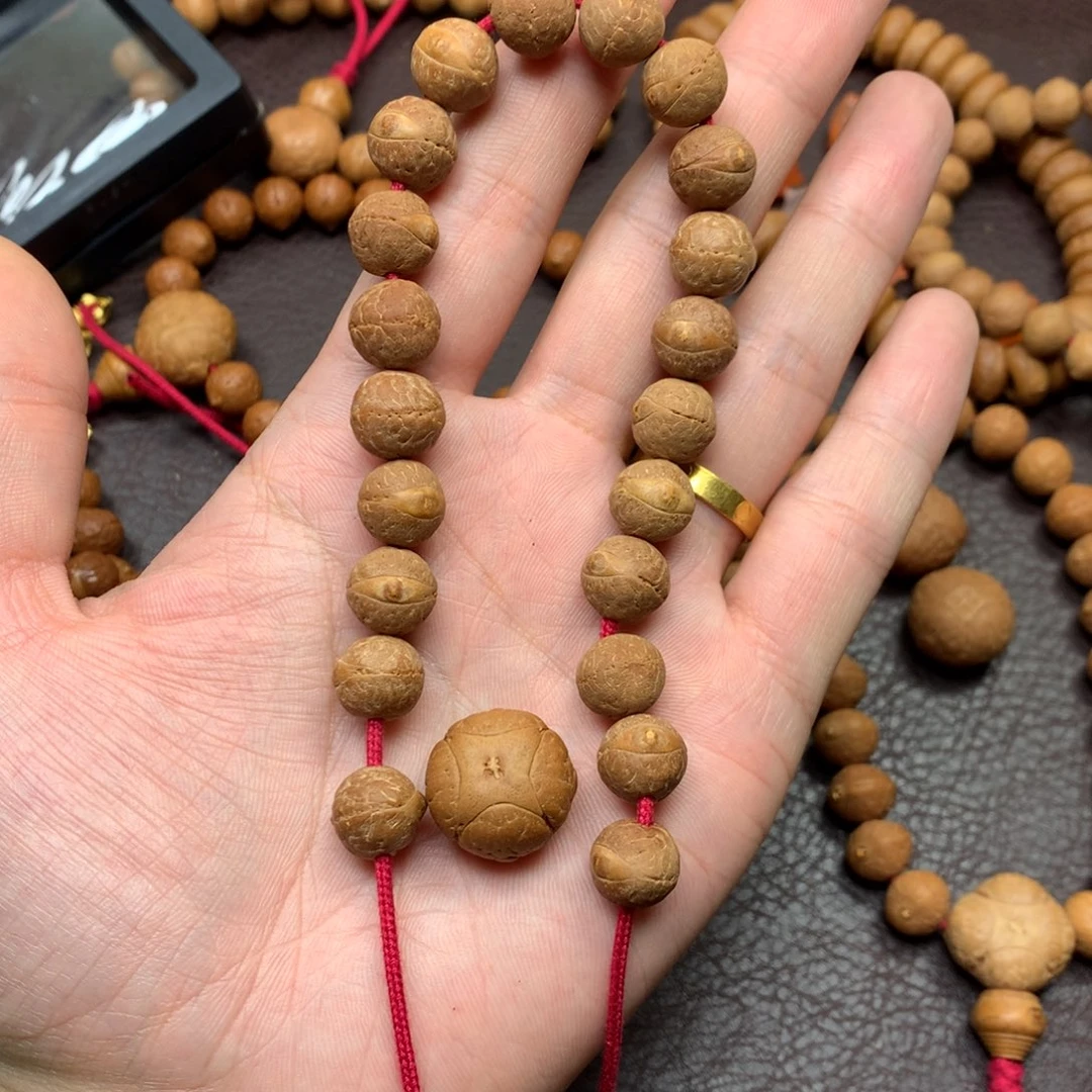 去***简凤眼菩提手串凤眼菩提精品手持小11左右尺寸