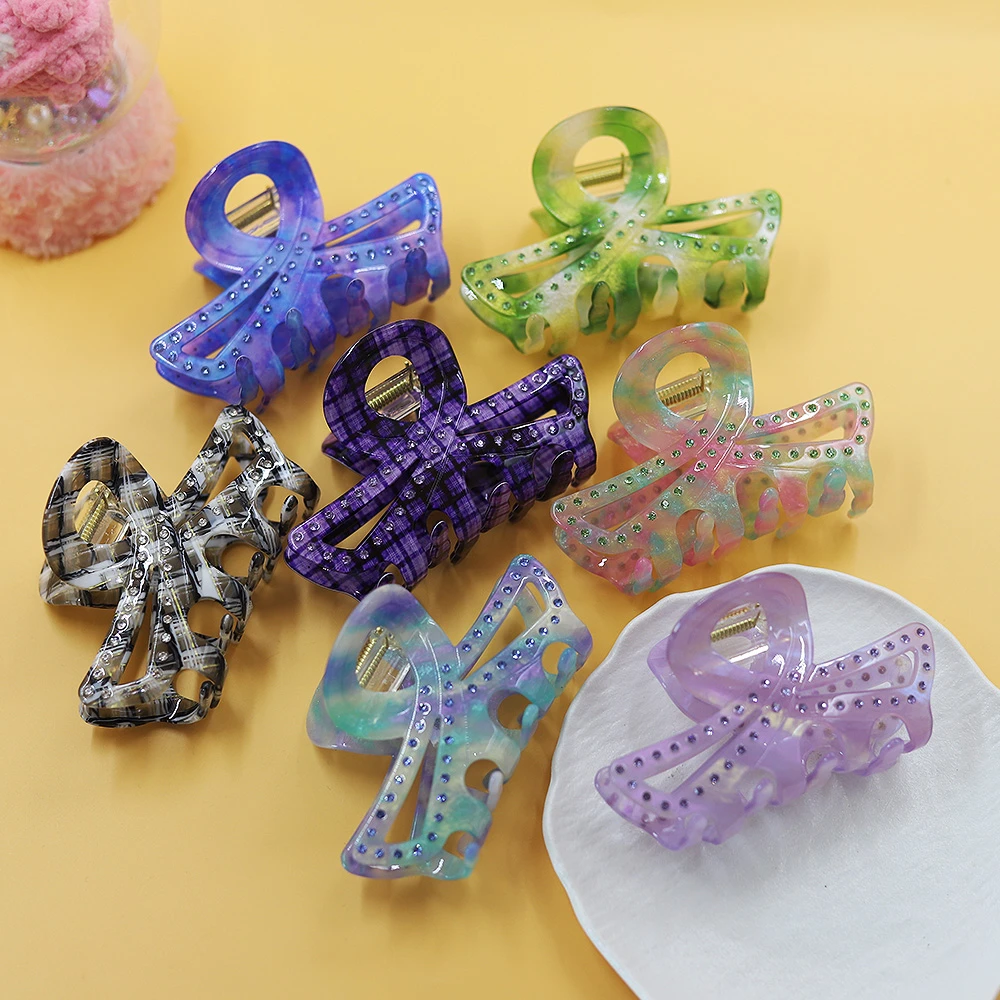 森系发夹女原创设计气质百搭夹子ins风甜美少女高级感奢华抓夹子