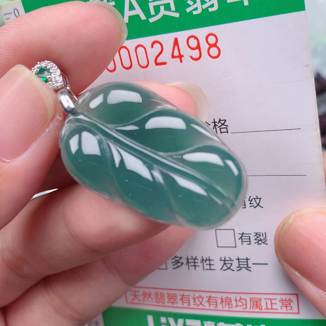 翡翠未镶嵌颈饰0000002498
