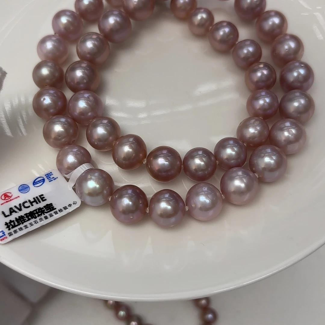 未镶嵌淡水珍珠颈饰9-11mm