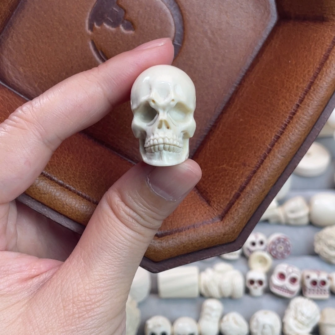 猛犸象牙手串/手链/手镯25高度骷髅三通