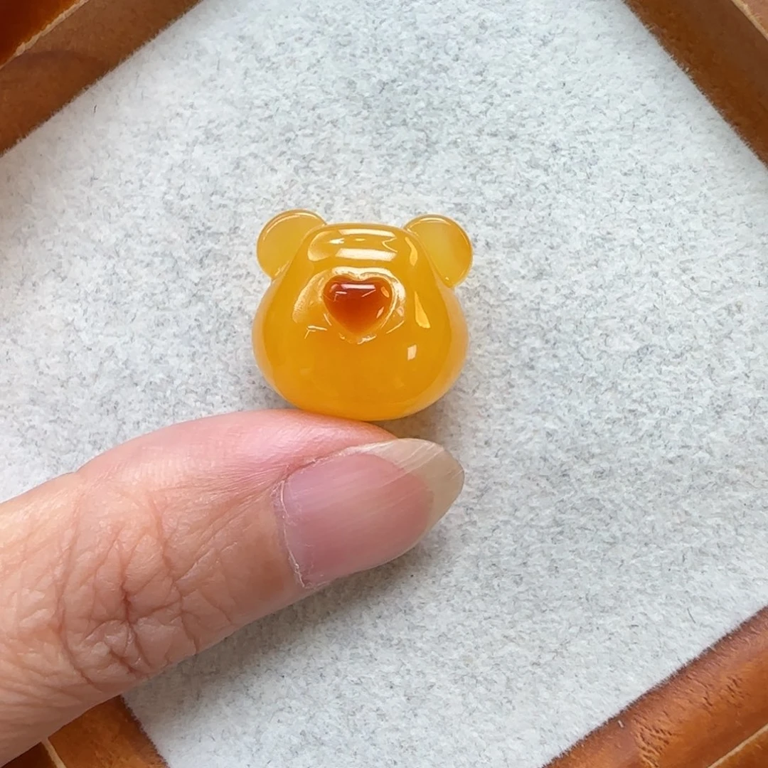 琥珀未镶嵌珠宝奇石定制