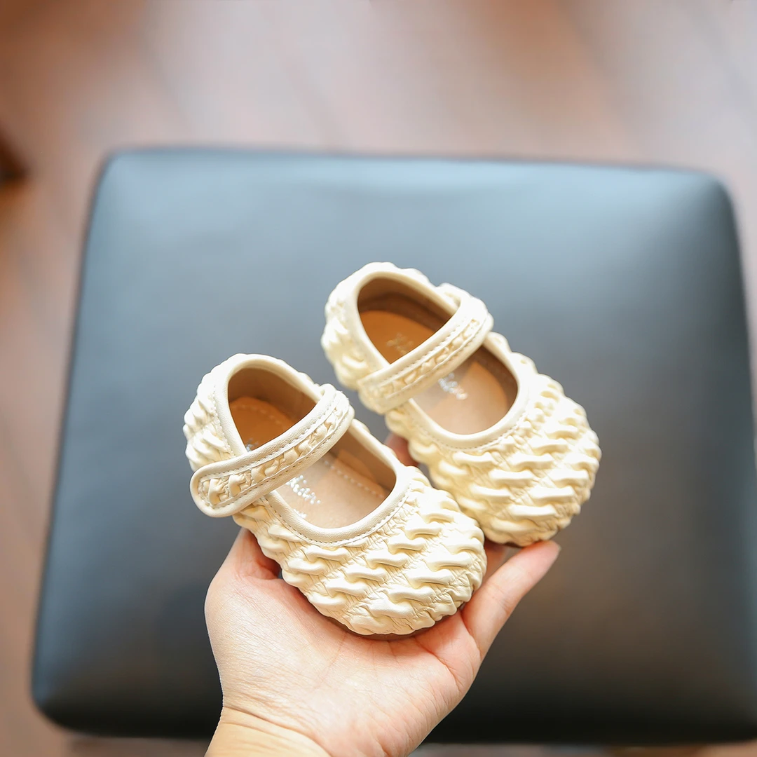 小女孩学步鞋春季1一2岁软底婴儿儿童小童公主鞋时尚洋气女童单鞋