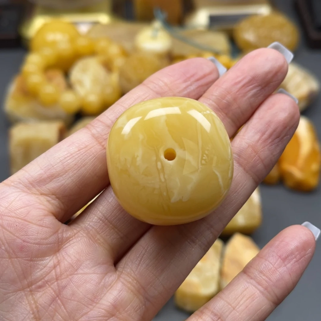 【闪购商品】未镶嵌定制琥珀天然琥珀蜜蜡原石定制