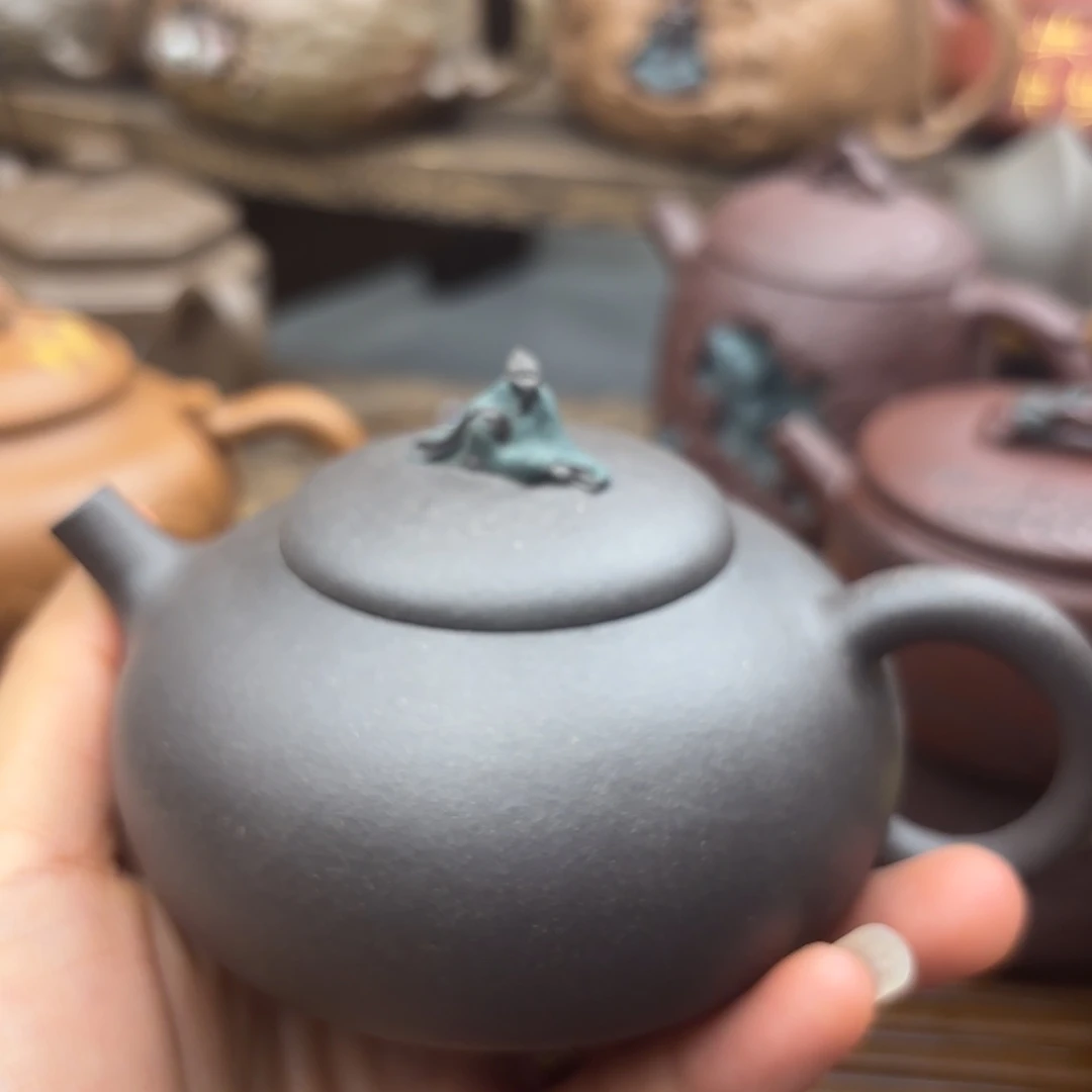 茶壶紫砂太白天青泥160c c