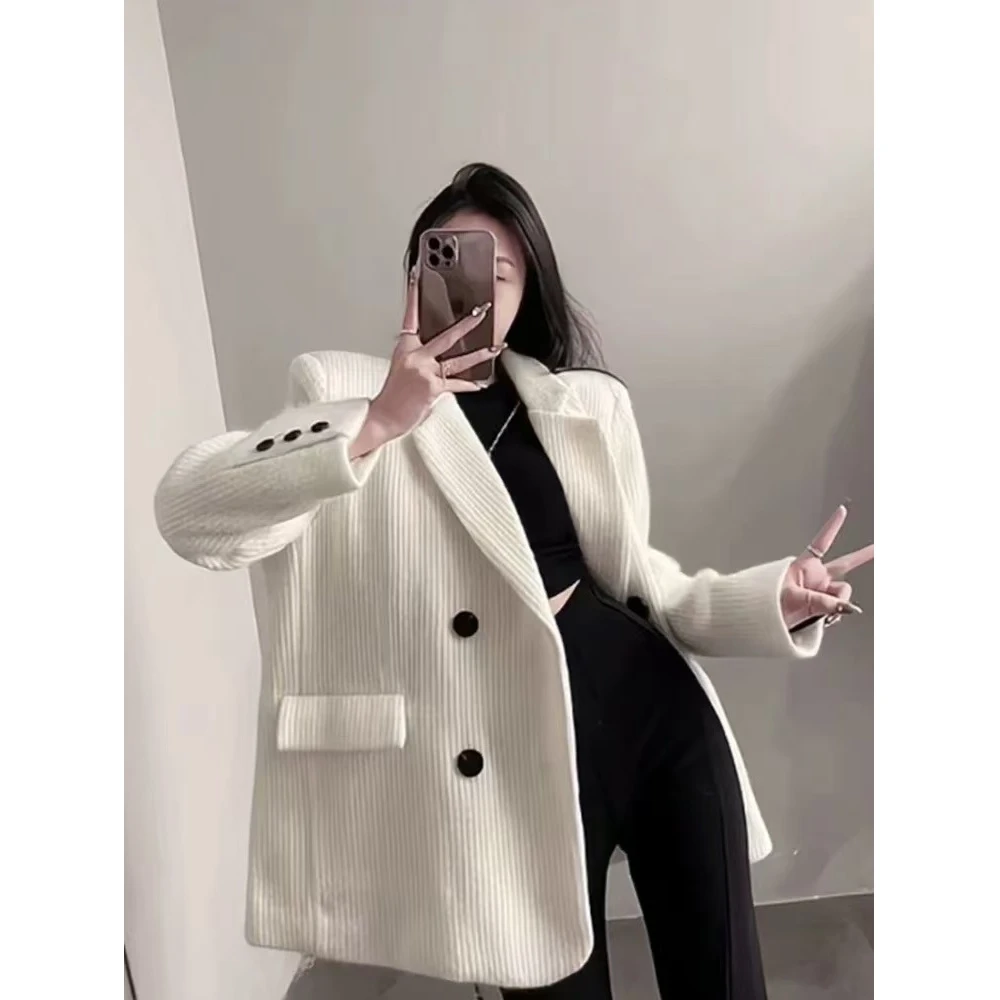 【A1351-A1360】短款法式气质韩系灰色短外套女显瘦洋气不褪色秋季