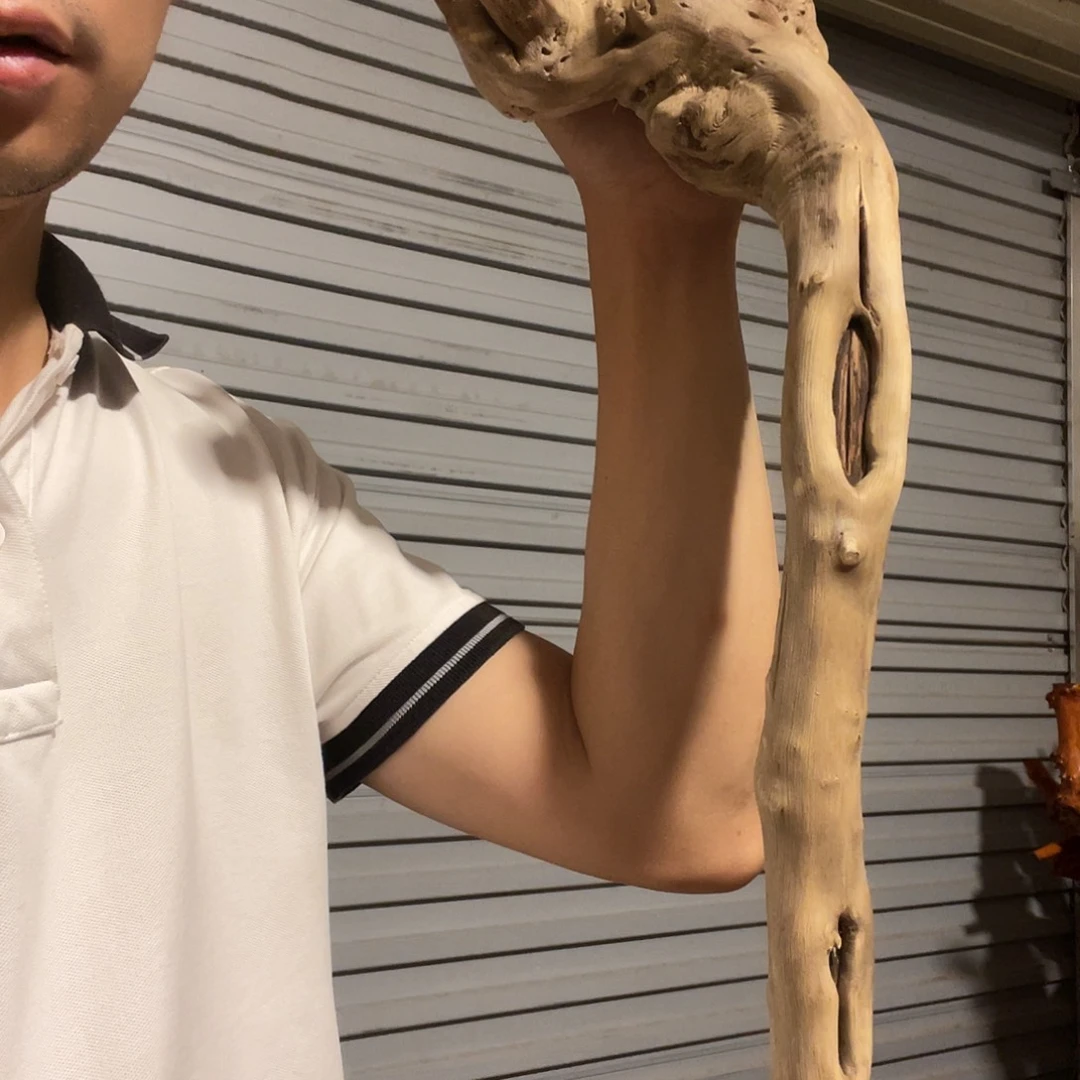 李***秋贵州铁马鞭登山杖