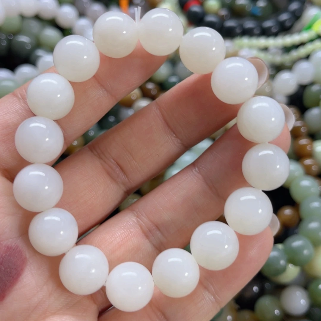 和田玉手链未镶嵌