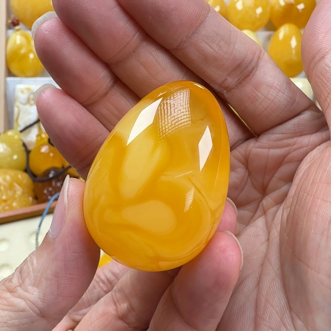 蜜蜡颈饰未镶嵌蜜蜡19.65g