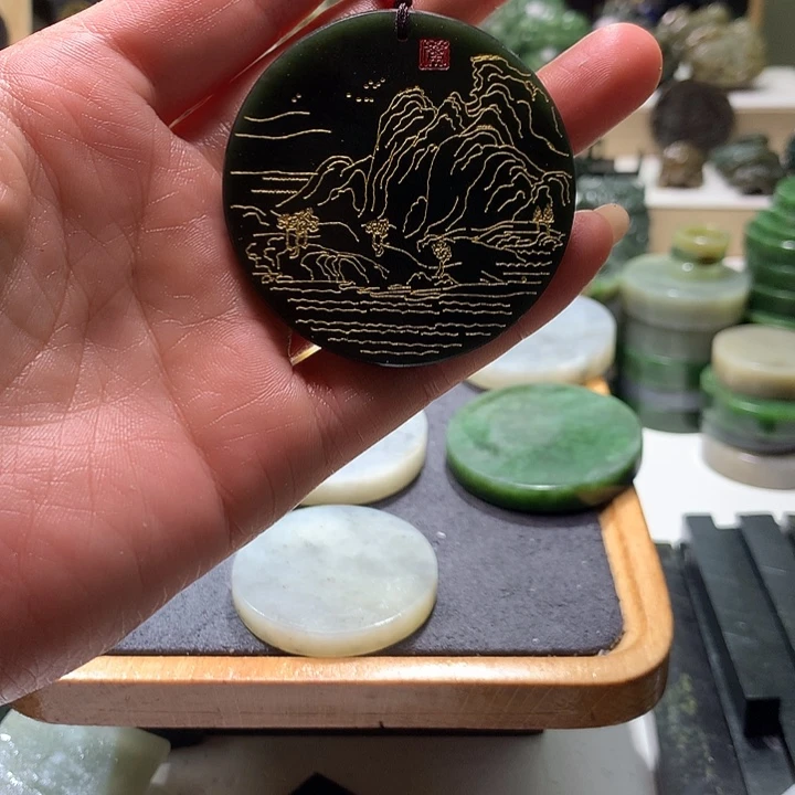 和田玉（糖玉）未镶嵌珠宝半成品