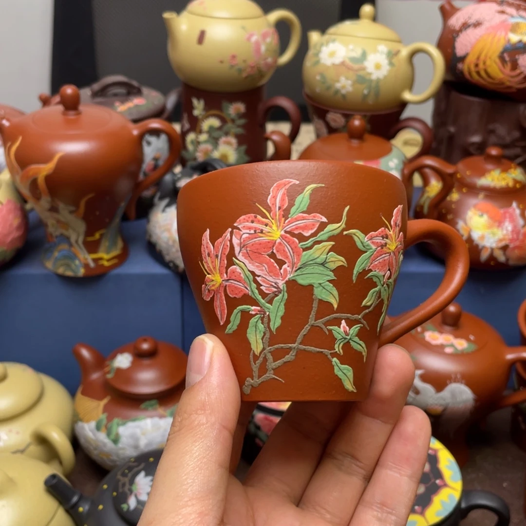 紫砂茶杯紫砂主人杯160cc