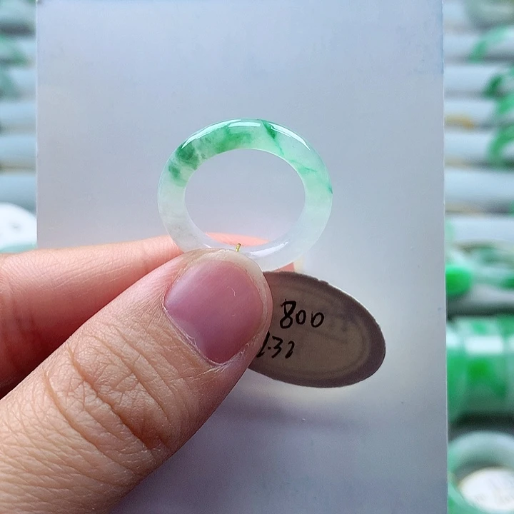 【闪购商品】未镶嵌戒指翡翠11号