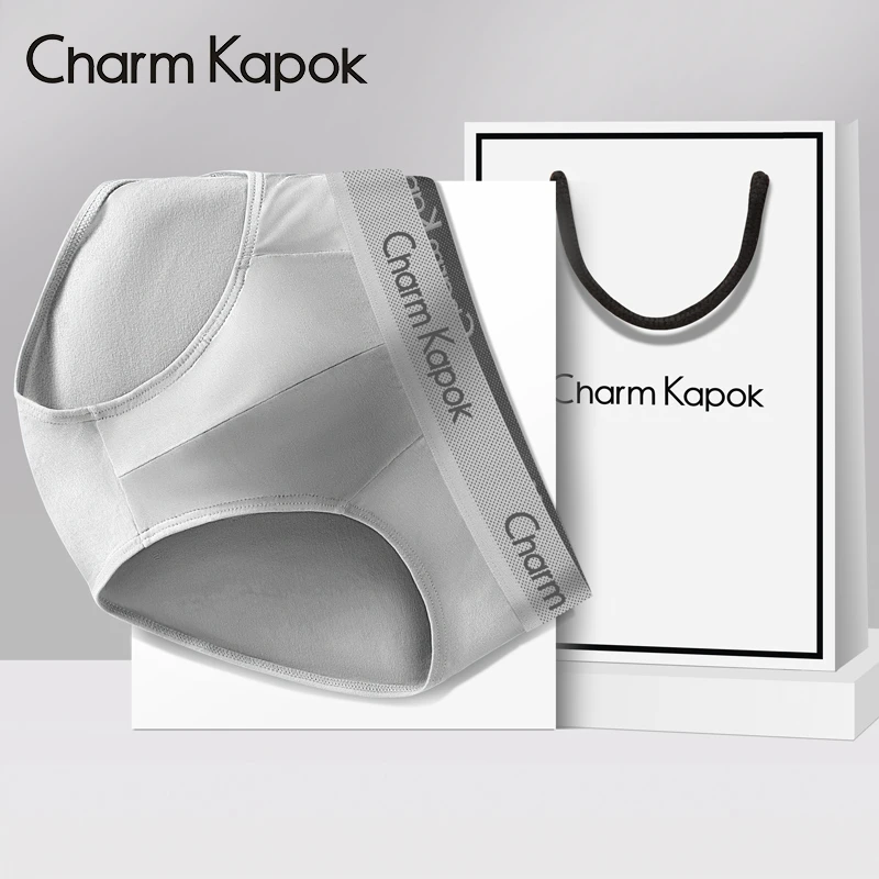 Charm Kapok男士内裤2026新款纯棉抗菌100%全棉裆运动三角裤礼盒