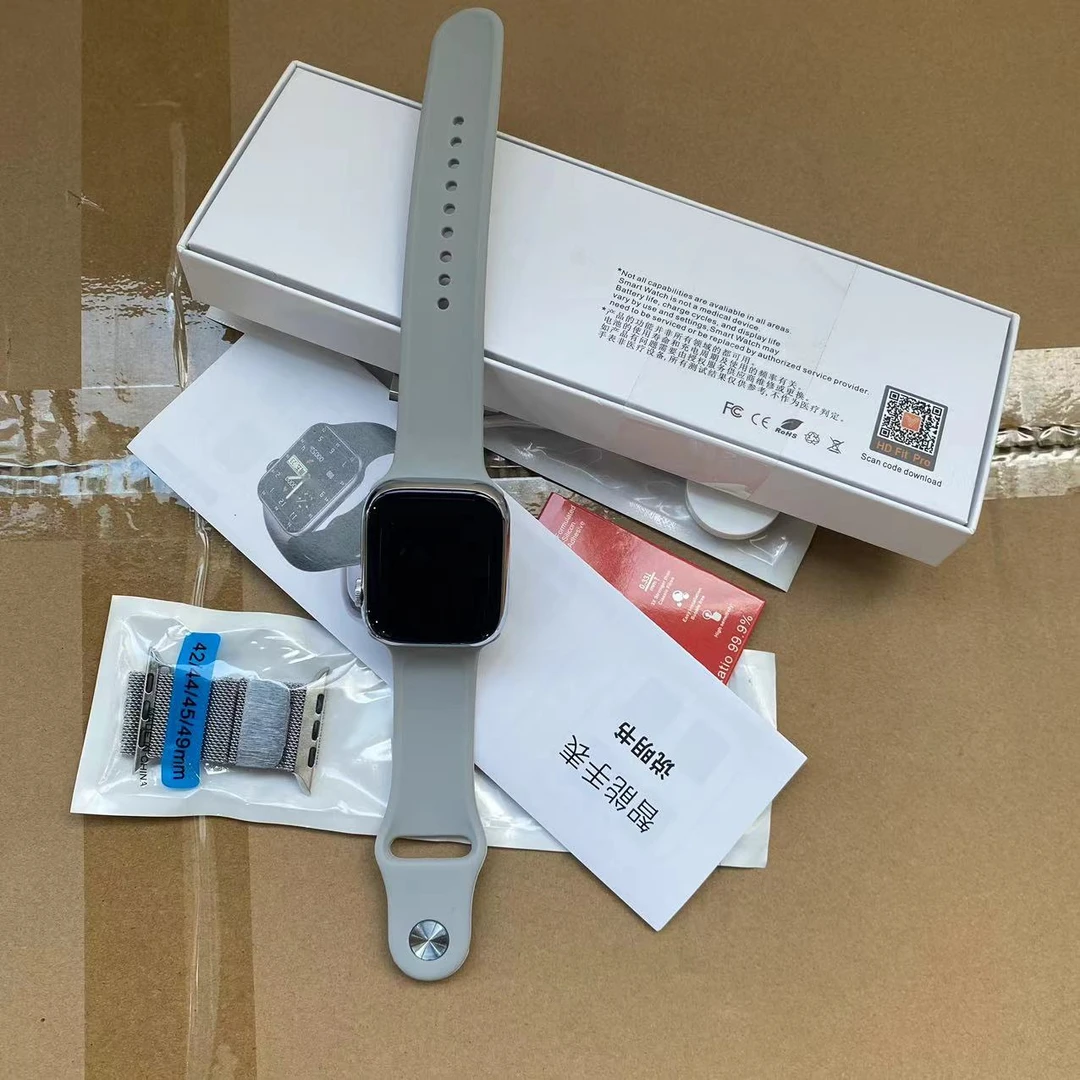 全屏智能手表多功能防水充电大屏触屏学生手表F