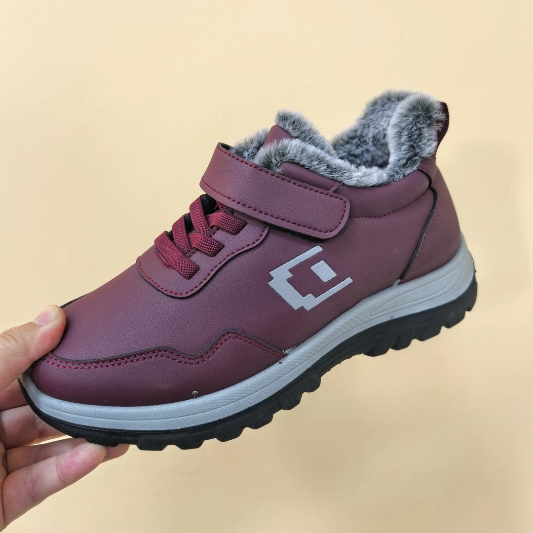 动力健/防水棉魔术贴健步女棉鞋JTL2/德
