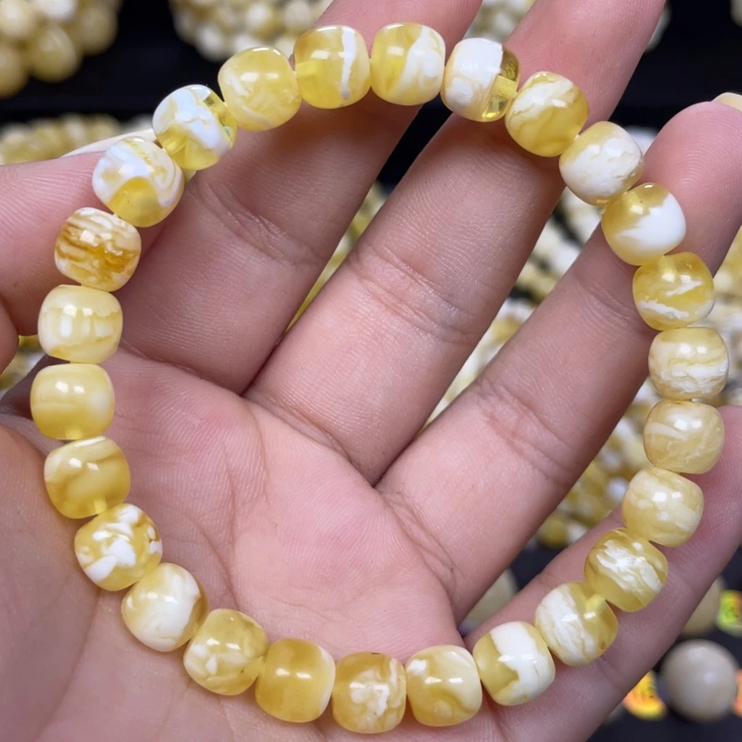 蜜蜡未镶嵌珠宝奇石8m