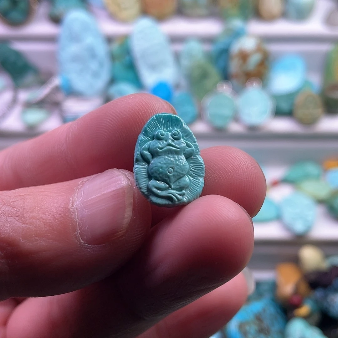 绿松石颈饰银S925镶嵌w*w