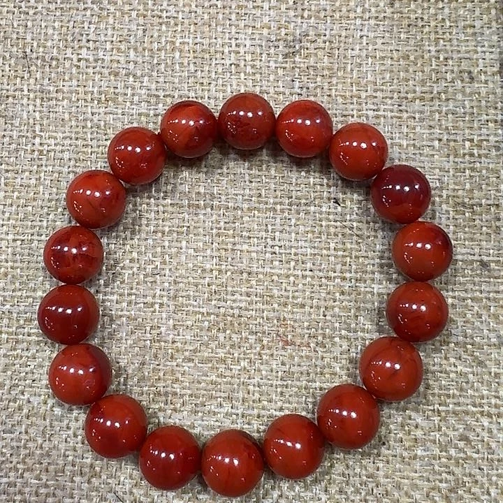南红玛瑙手链未镶嵌手串原矿南红手串10大加瓦西高品质