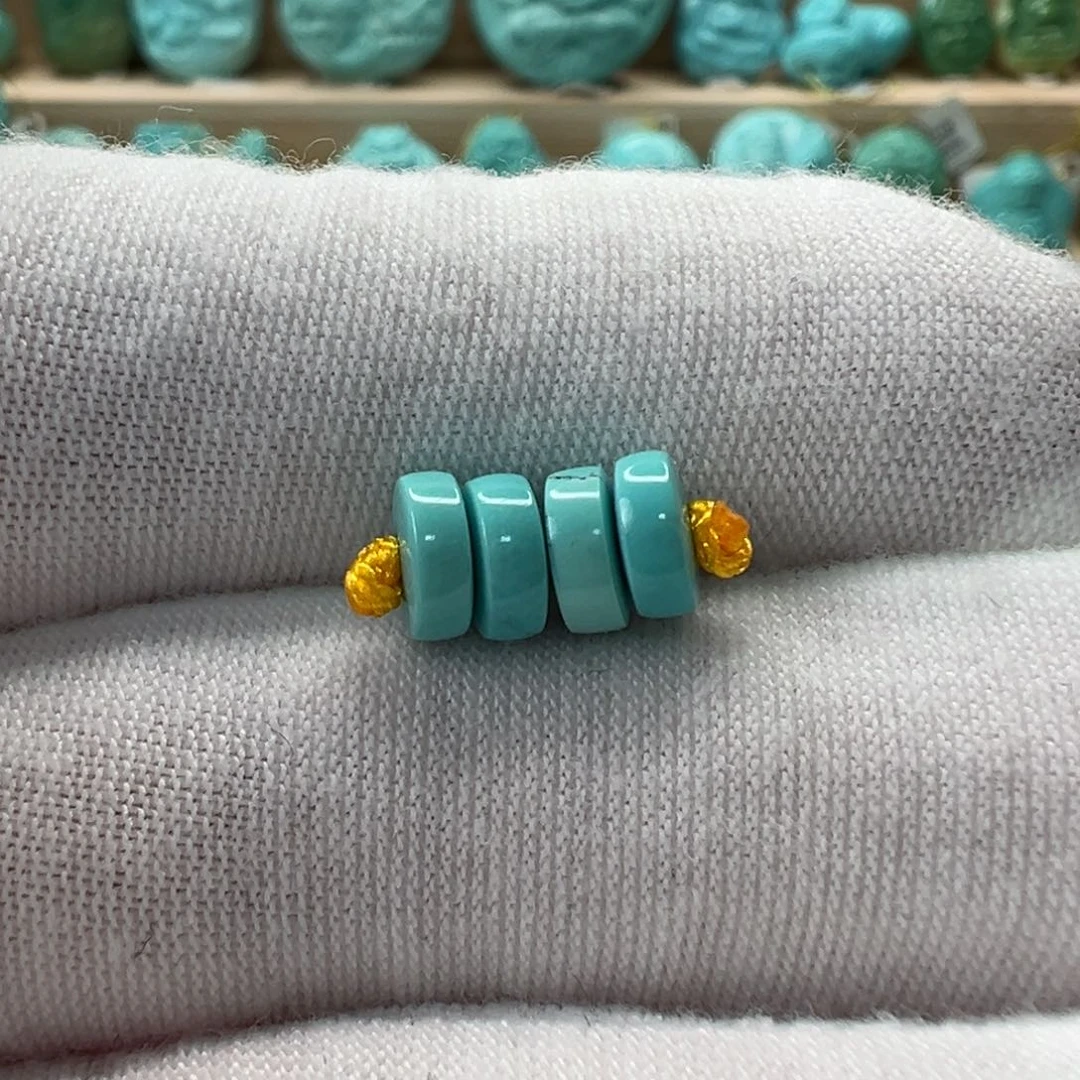 未镶嵌绿松石隔片6mm