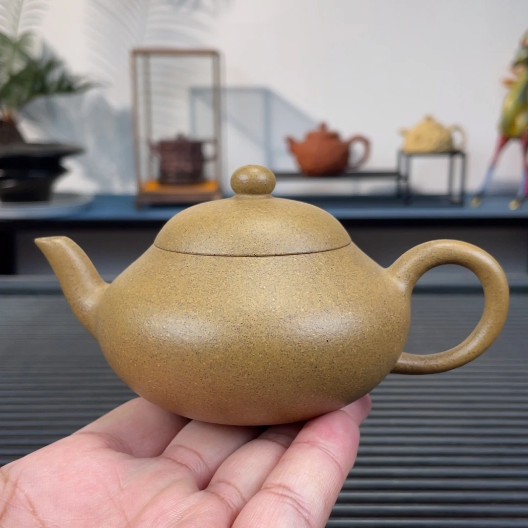紫砂茶壶原矿青段紫砂壶