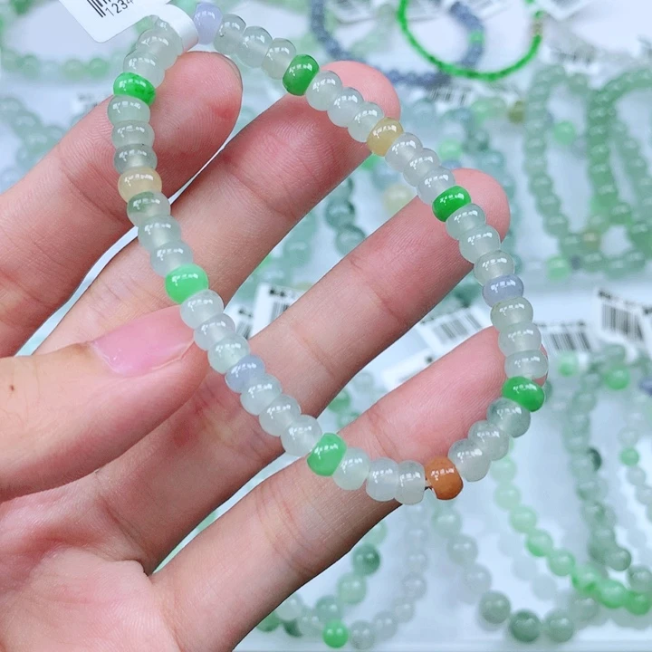 未镶嵌手链翡翠翡翠