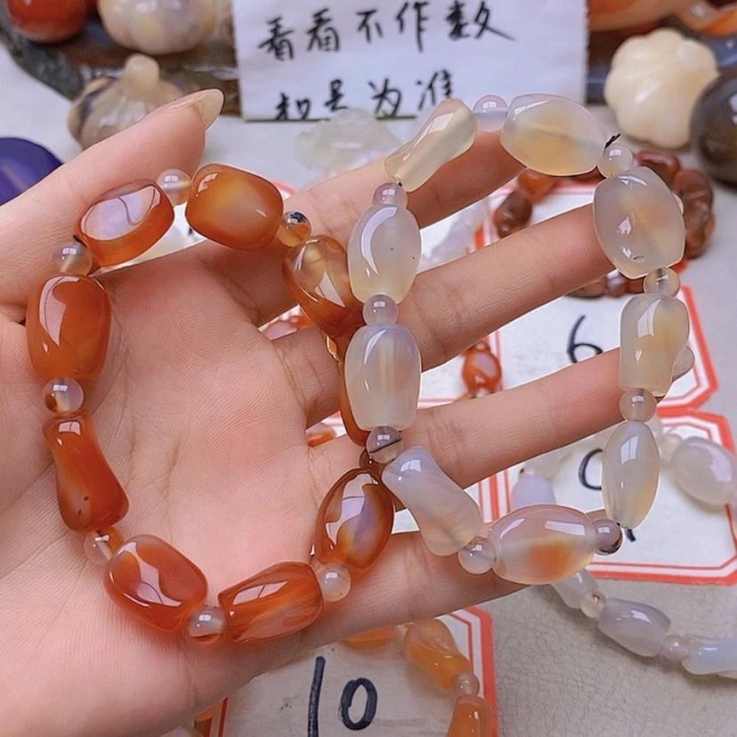 【闪购商品】未镶嵌玛瑙/玉髓珠宝半成品苦**来