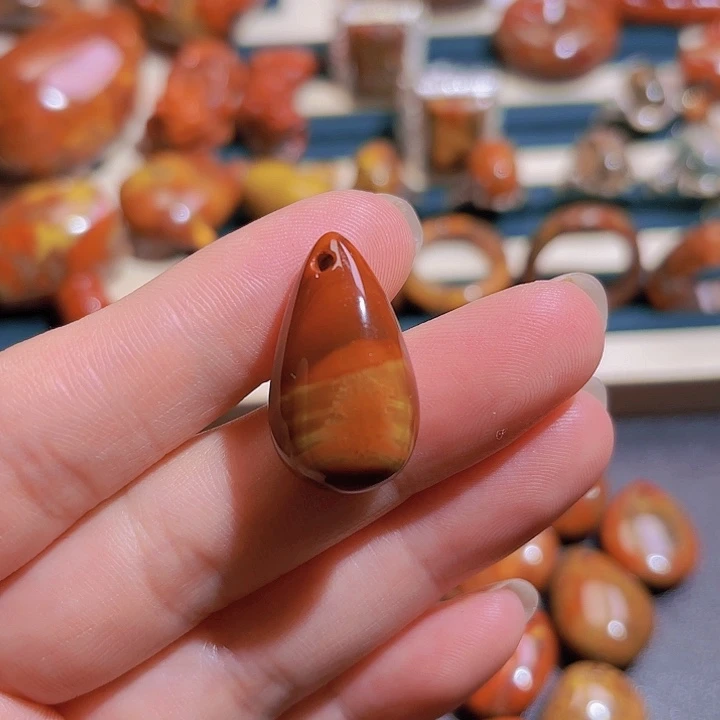 玛瑙/玉髓吊坠(不含链)未镶嵌草*