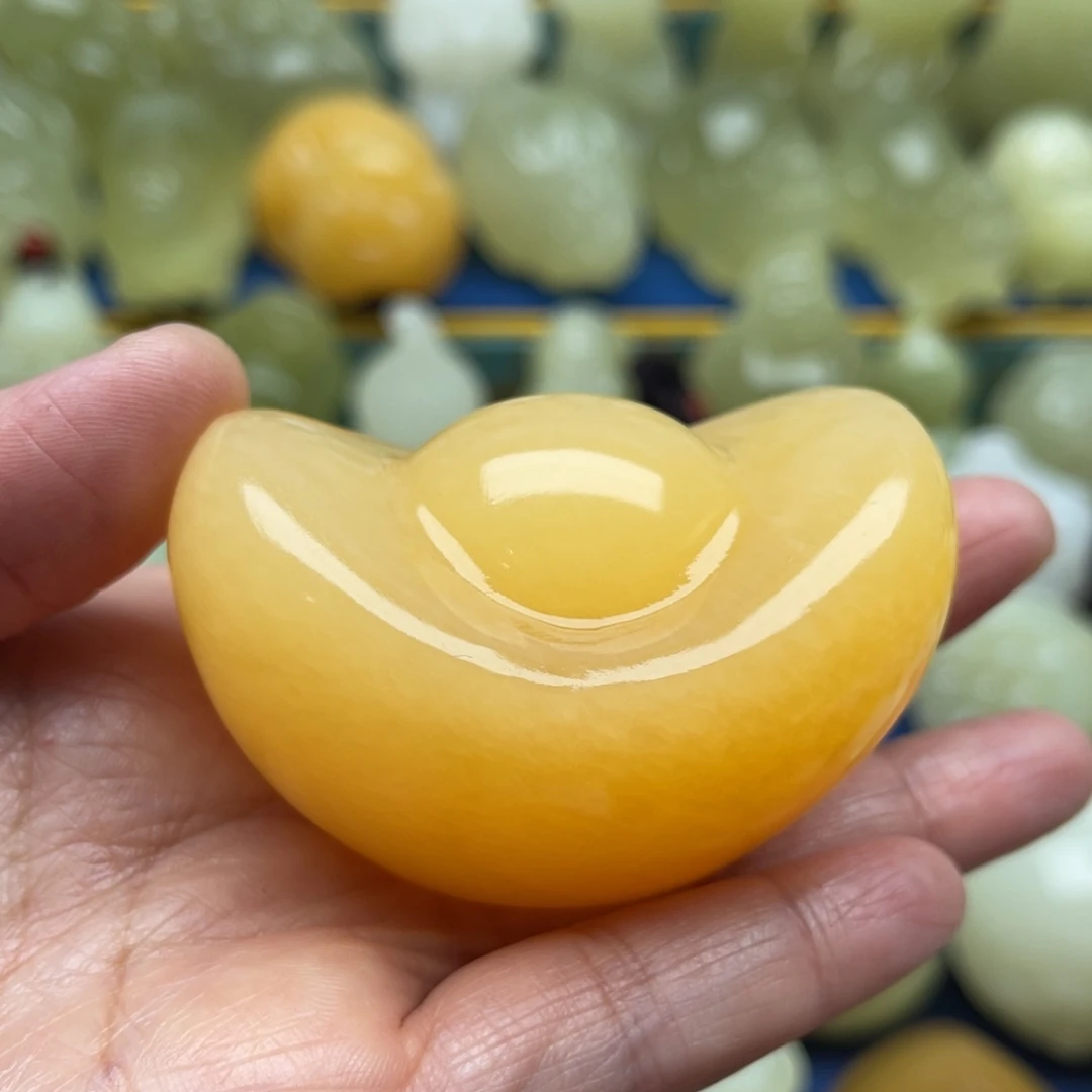 玉天然桌面小摆件