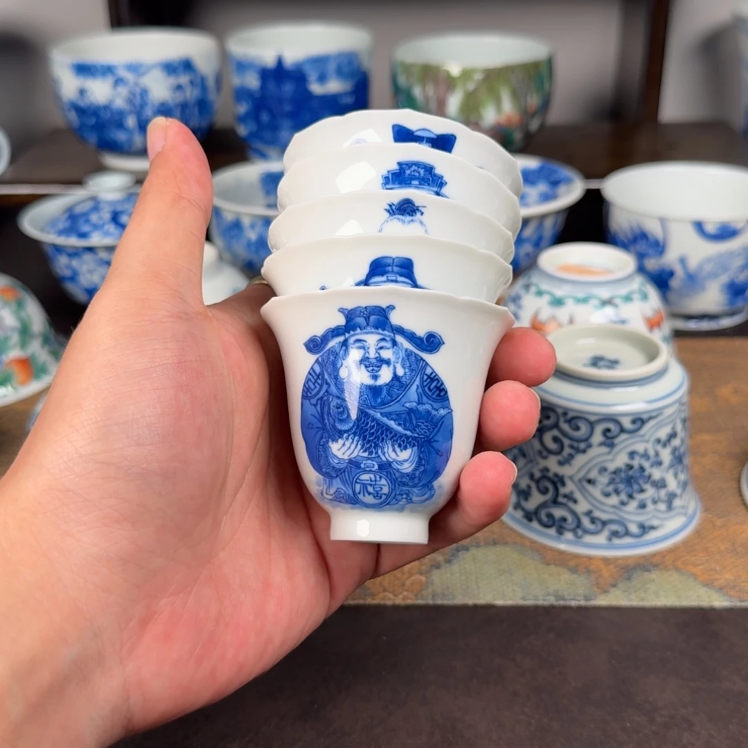 举***厨现代手工手绘茶器