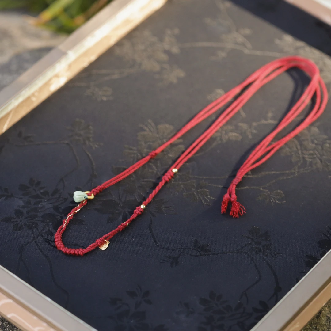 麦麦【赤灵】18K 松松 单绳子 多样性发货其一q