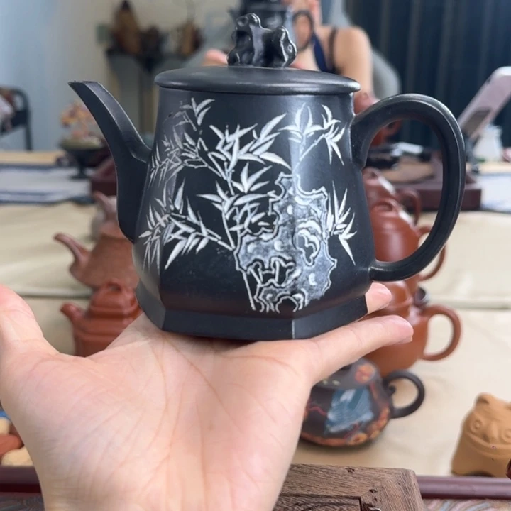 茶壶紫砂。。。微瑕。。。。。。