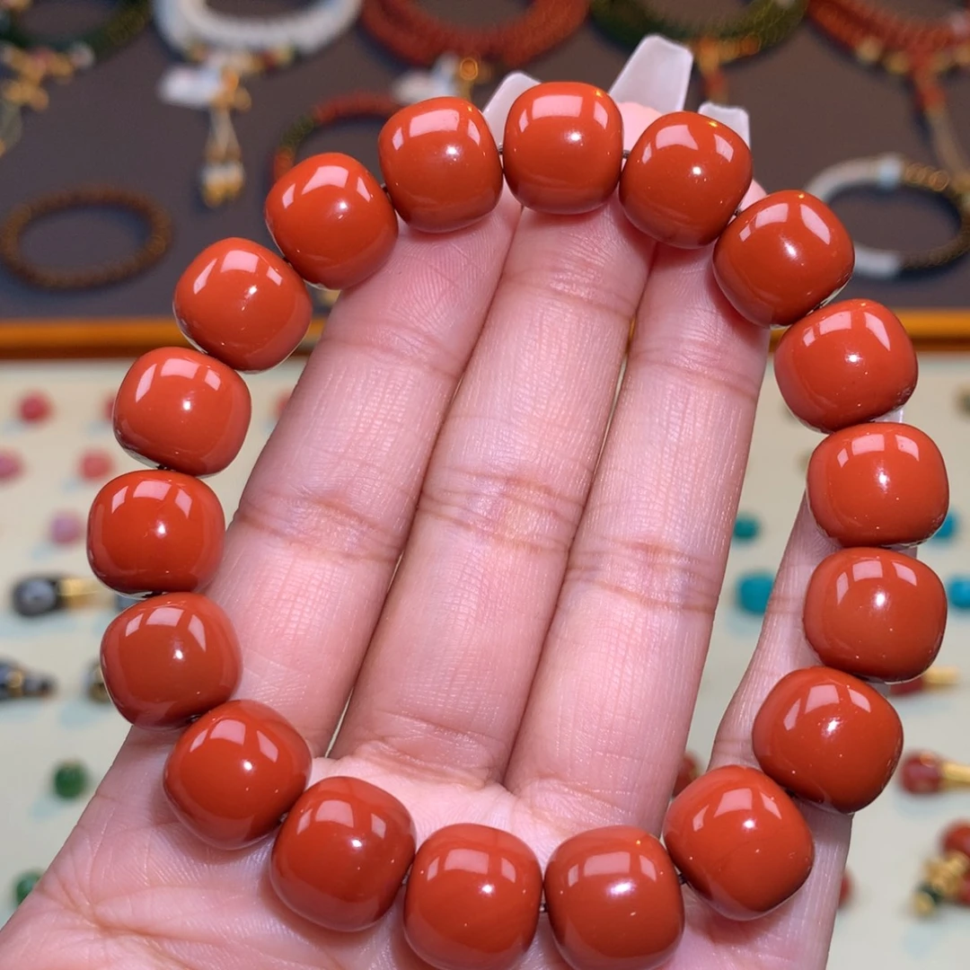 南红玛瑙未镶嵌颈饰