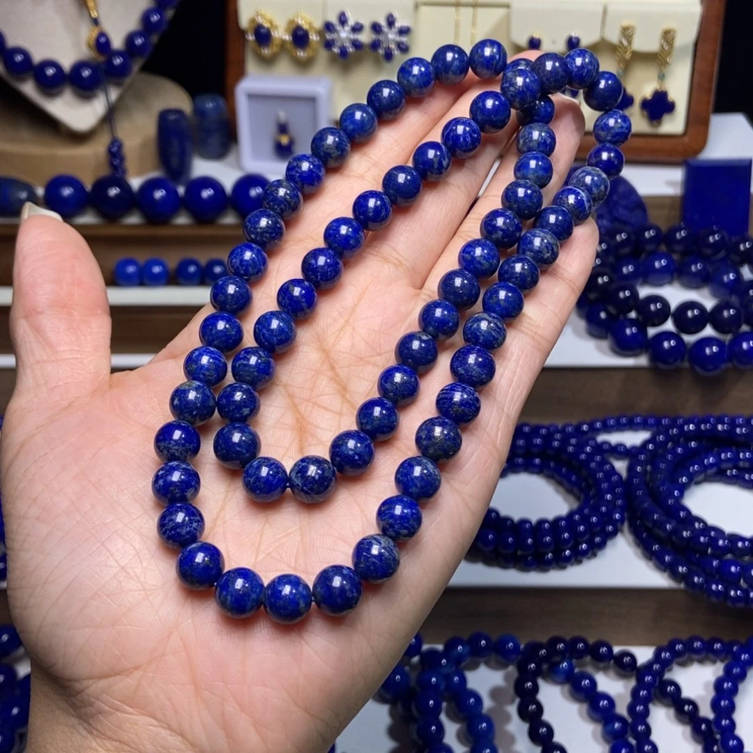 青金石未镶嵌8.4mm+多圈