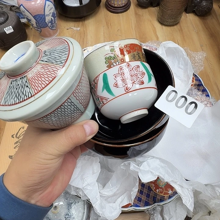 瓷片工艺品摆件瓷器摆件正能量