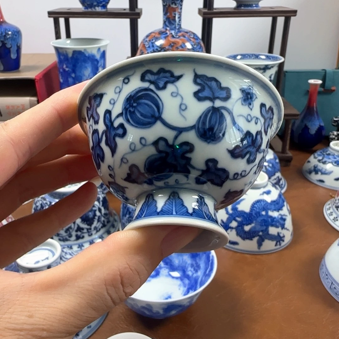 杯子景德镇纯手工陶瓷的111111