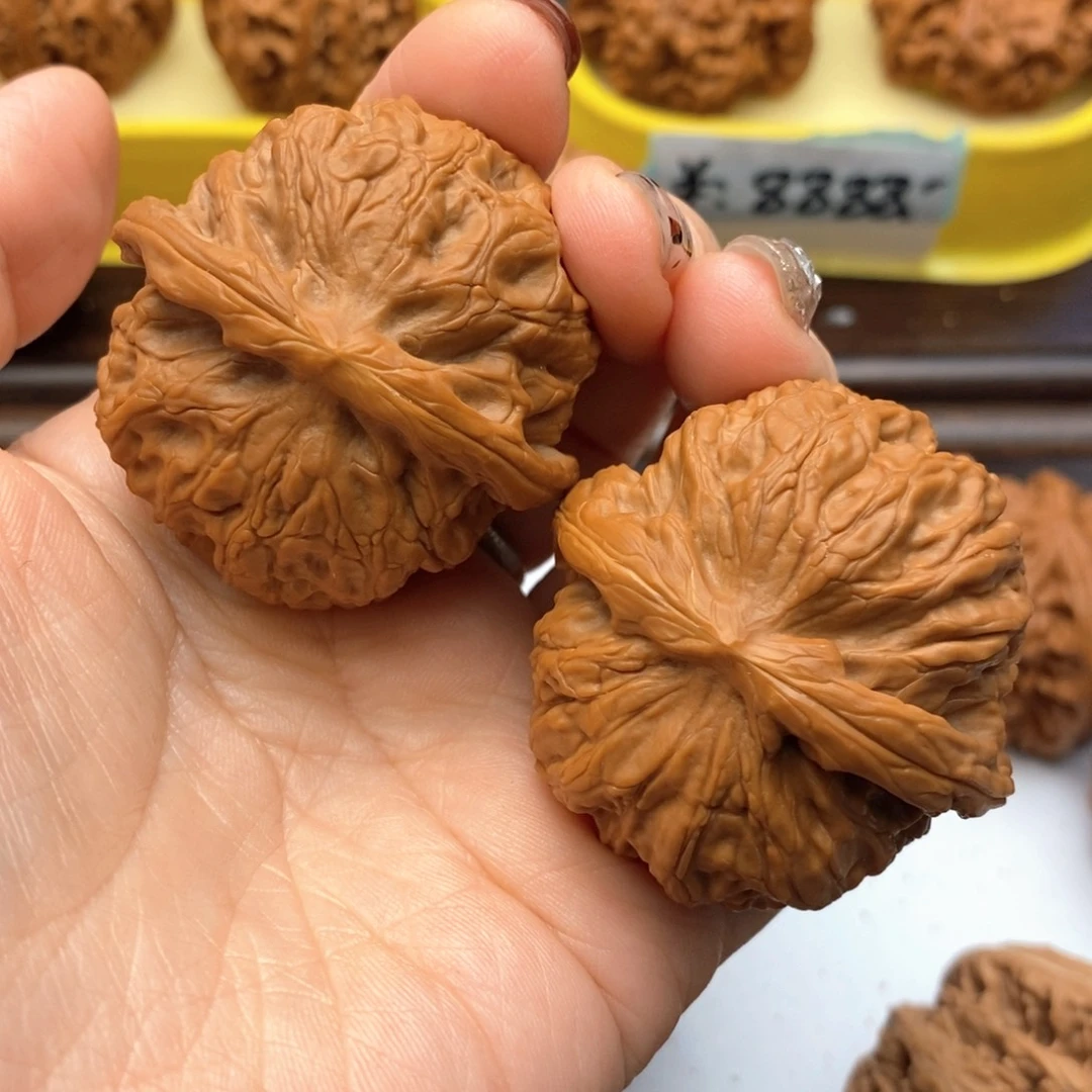 事***心文玩核桃把件623号金麒麟