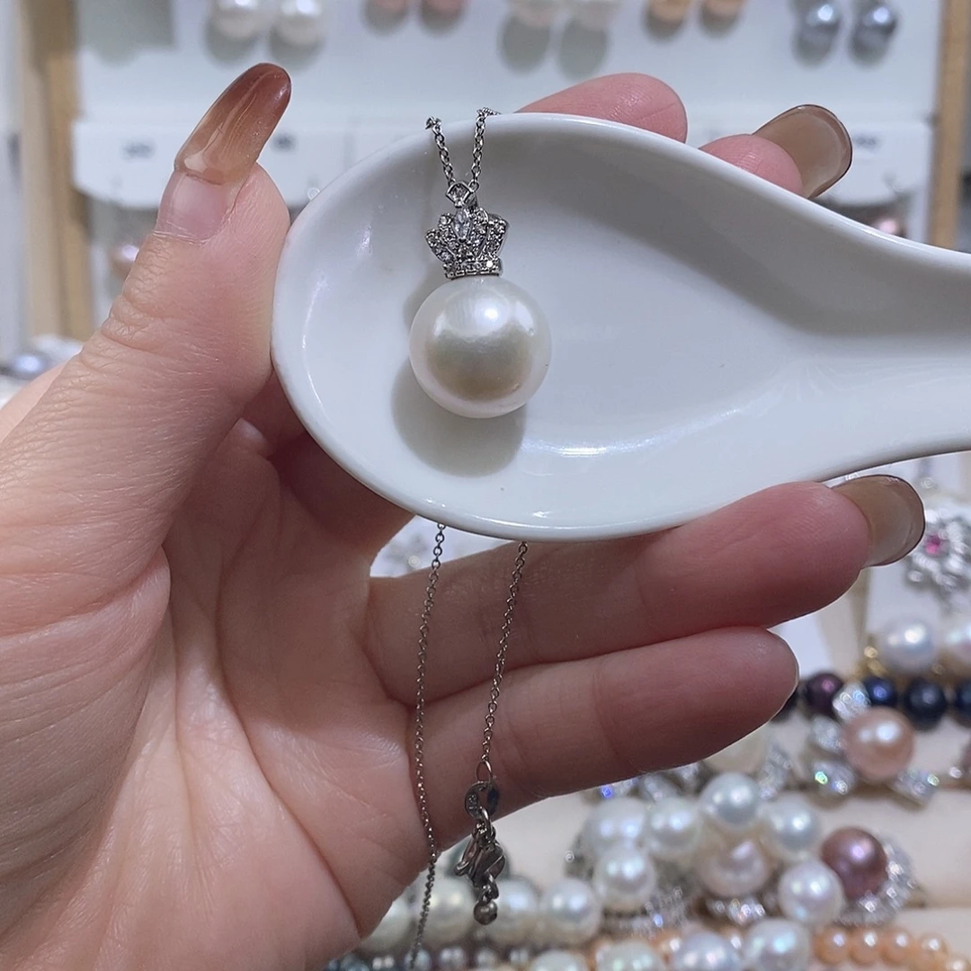 淡水珍珠吊坠(赠链)未镶嵌w14.3