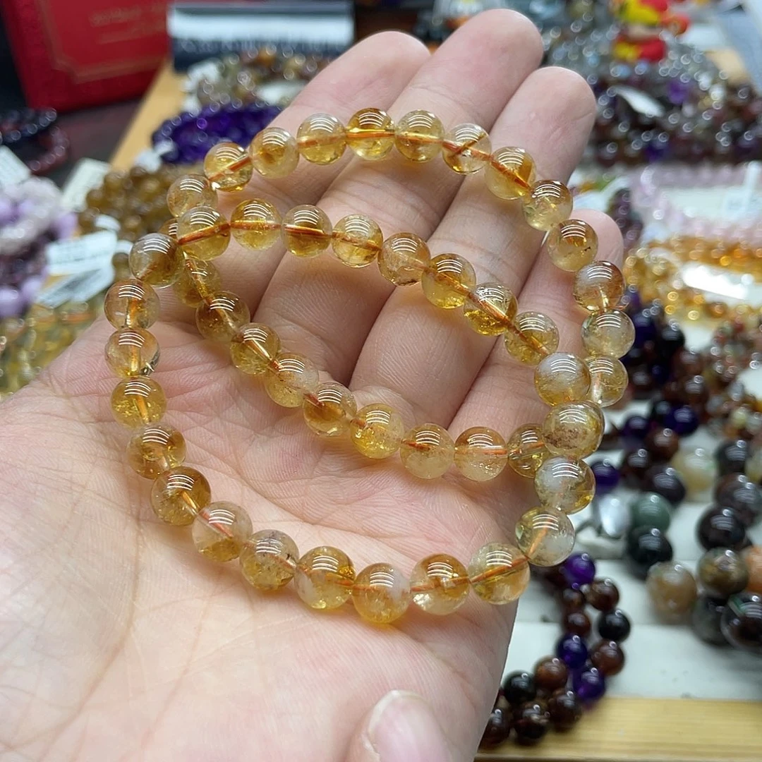 未镶嵌手链水晶多样性发货发一条