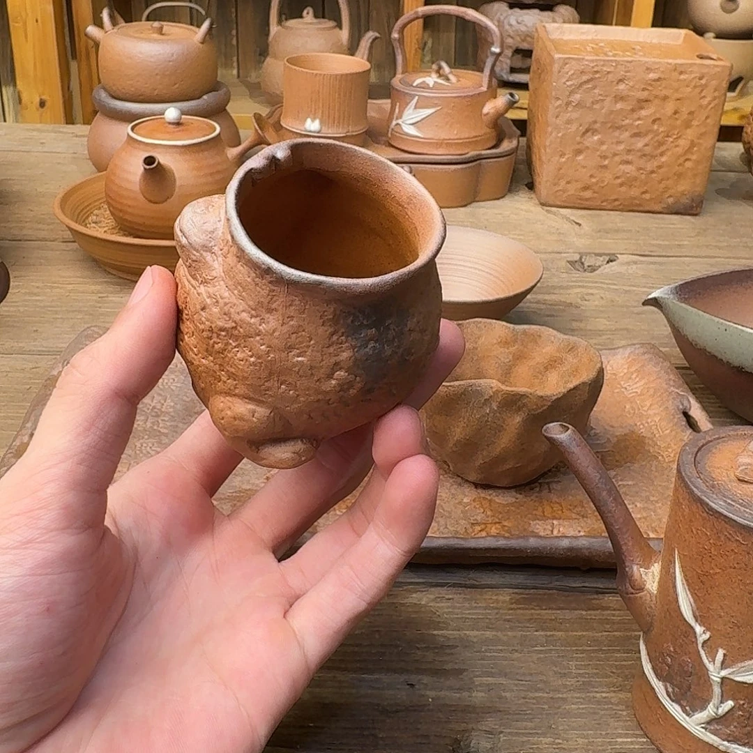 原矿老岩泥茶器系列